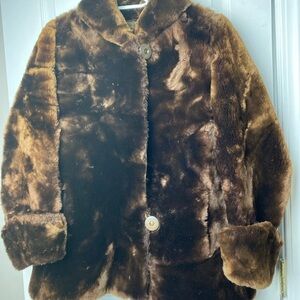 Ronald Furs Of Windsor Brown Fur Jacket Women’s L